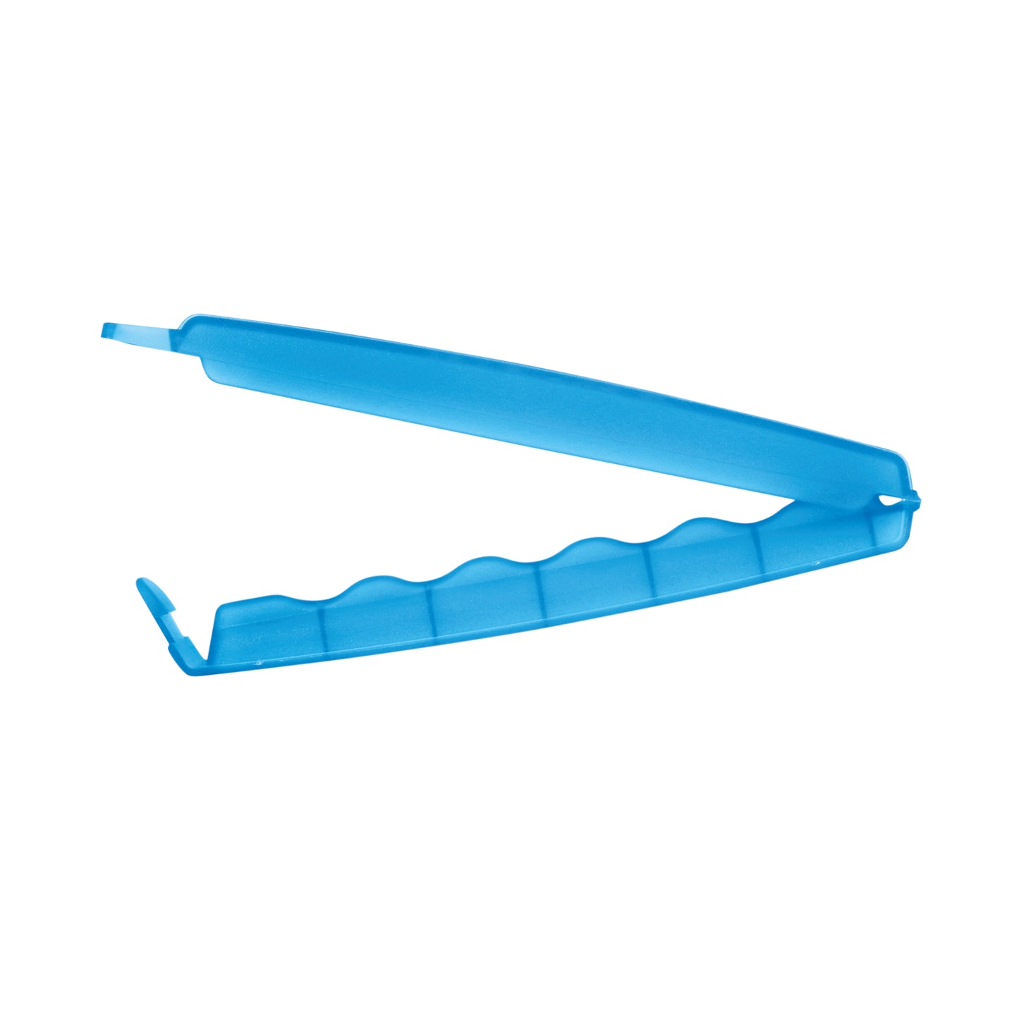 Blauer Kunststoffgreifer für Gastronomie.