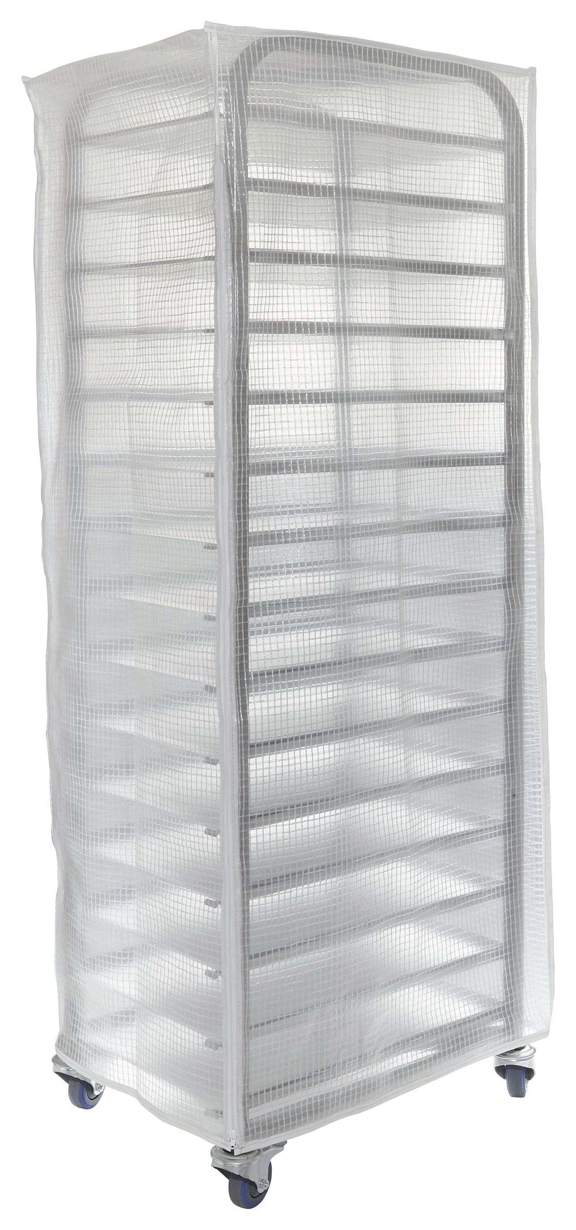 Gastronomie-Rollwagen mit Abdeckung.