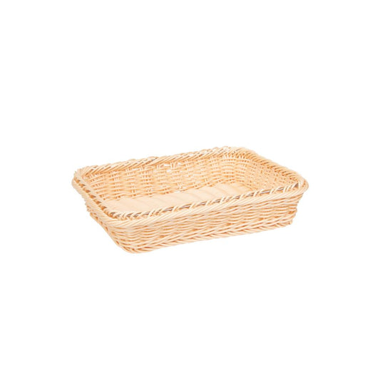 Leeres Korb für Gastronomiezwecke