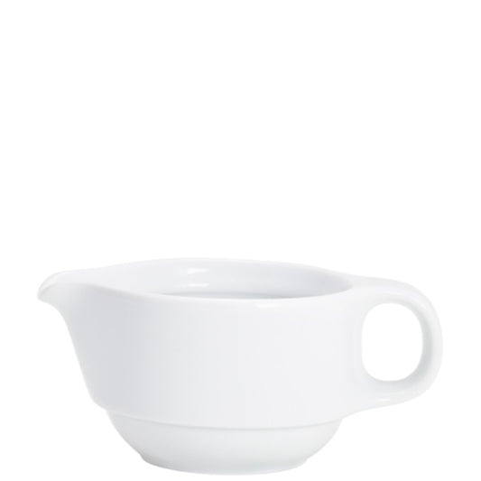 Weiße Kaffeekanne für Gastronomie