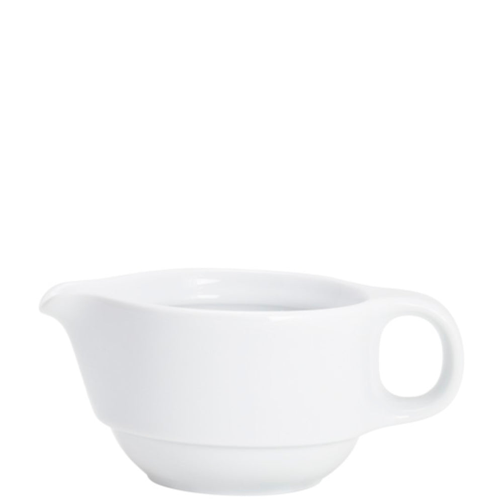 Weiße Kaffeekanne für Gastronomie