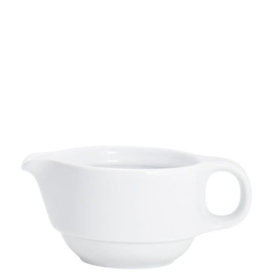 Weiße Kaffeekanne für Gastronomie