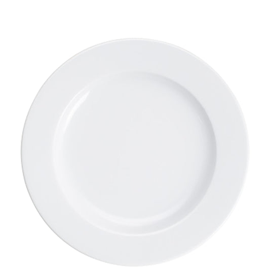 Leere weiße Essteller, B2B Gastronomie