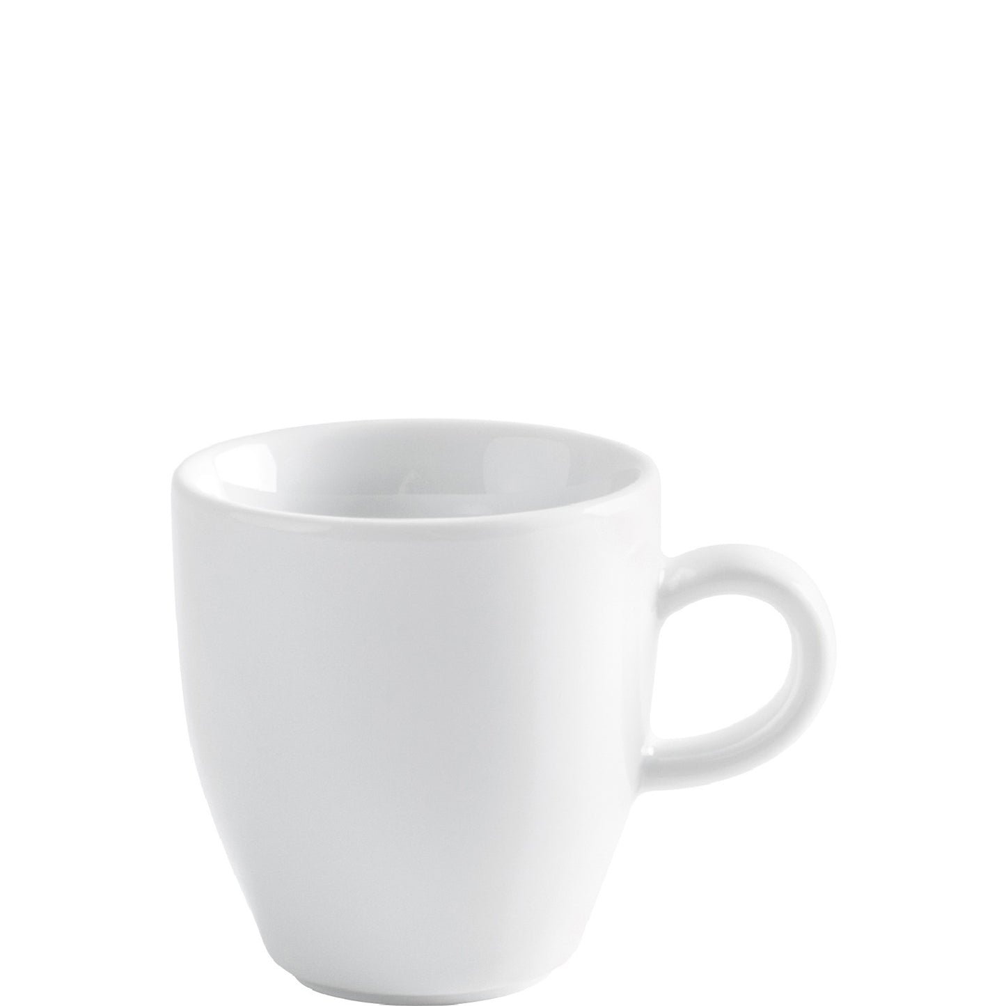 Weiße Kaffeetasse, Nahaufnahme, B2B Gastronomie