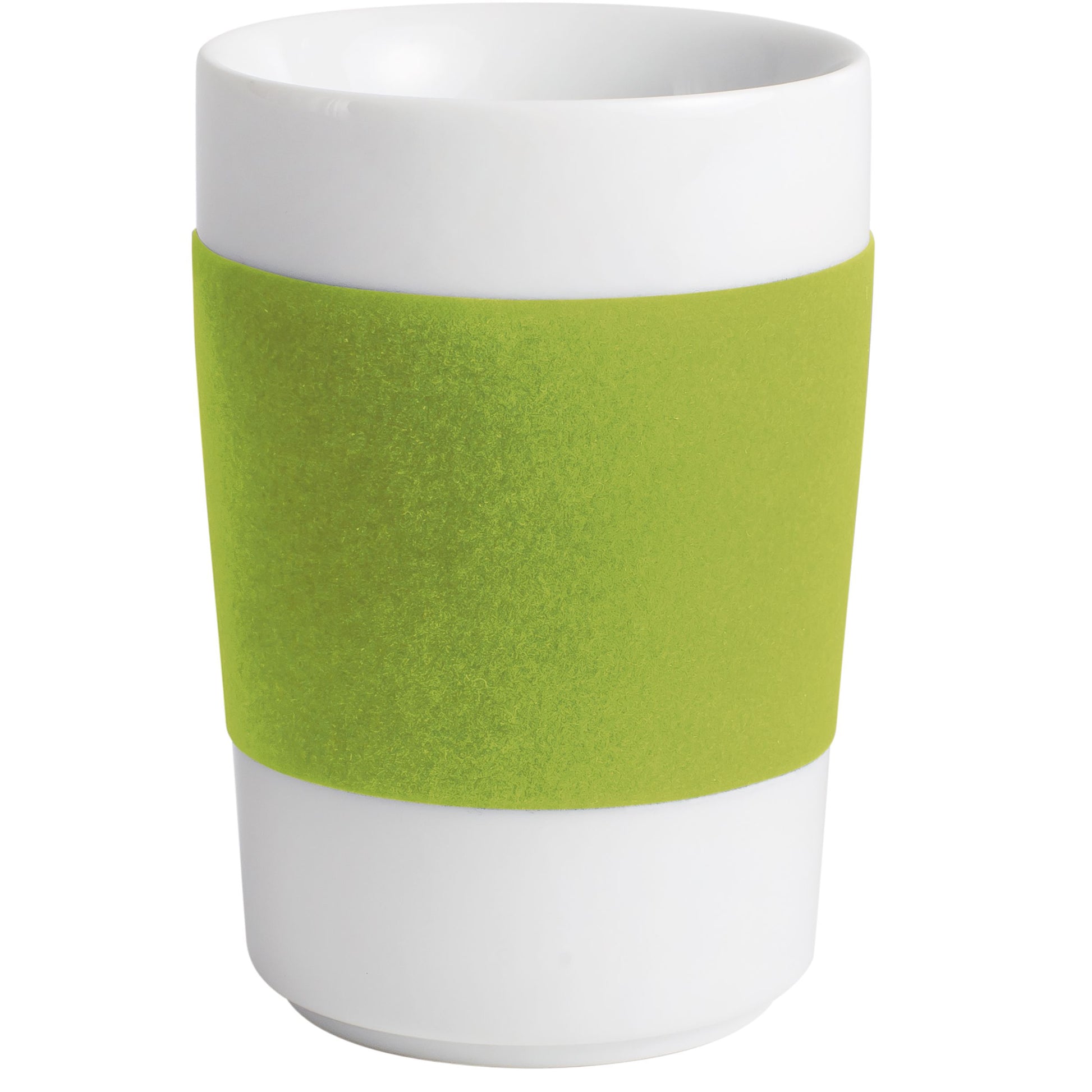 Kaffeetasse mit grünem Band