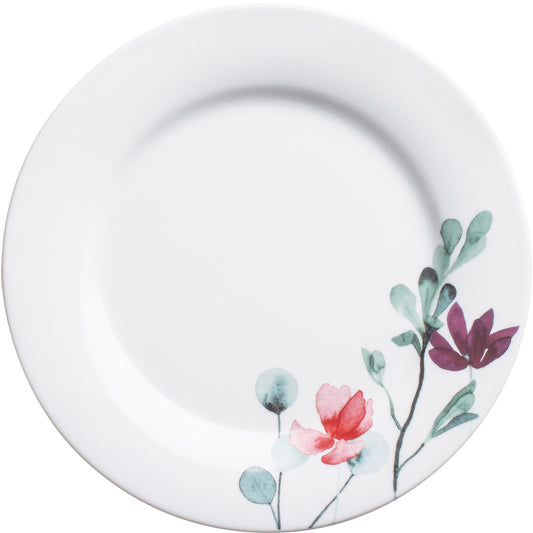 Teller mit floralem Design.