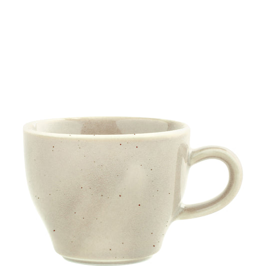 Weiße Keramik-Tasse, Nahaufnahme, B2B Gastronomie