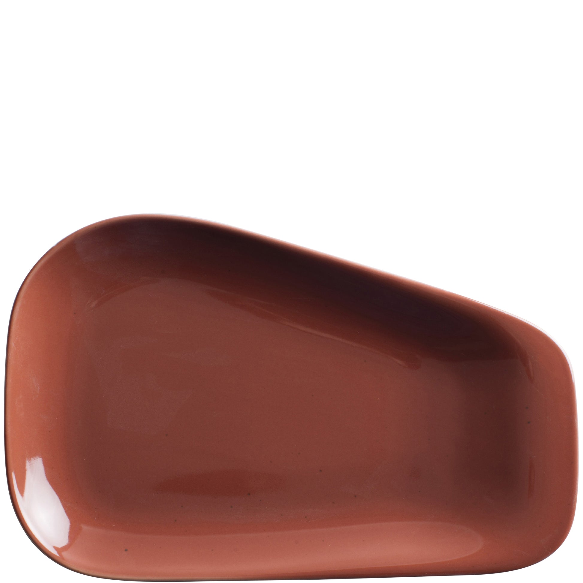 Braune Suppenschüssel, Nahaufnahme, Keramik