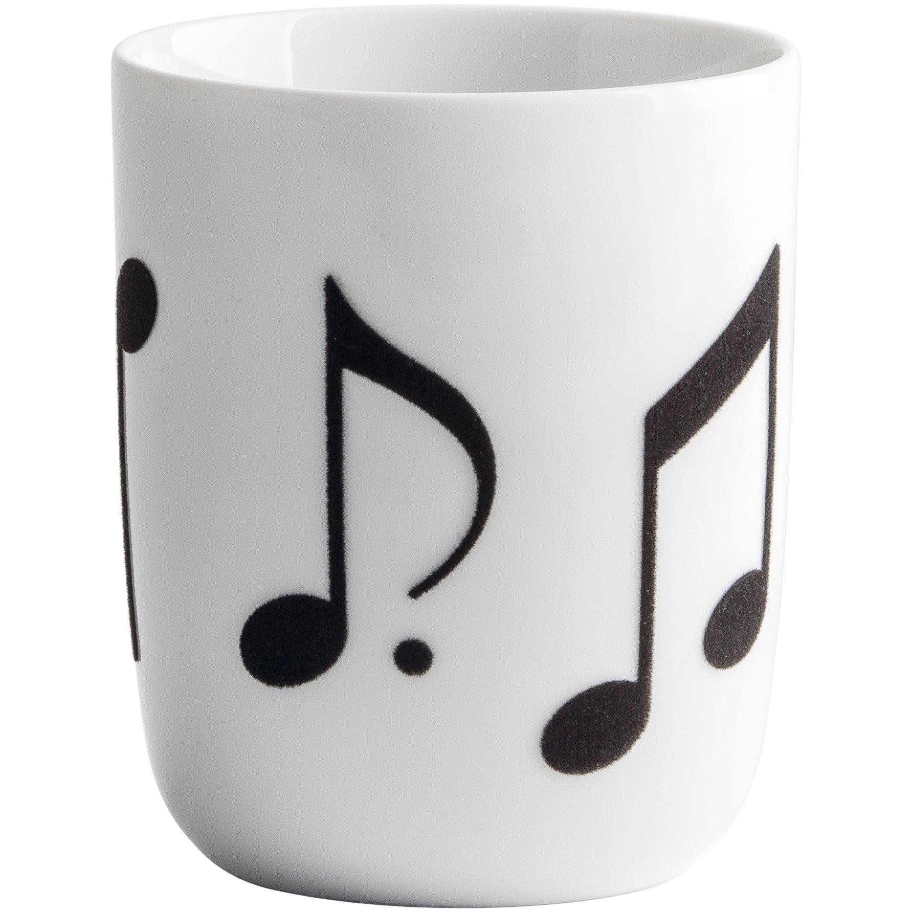 Kaffeetasse mit Musiksymbolen