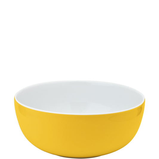 Gelber B2B-Gastronomie-Teller