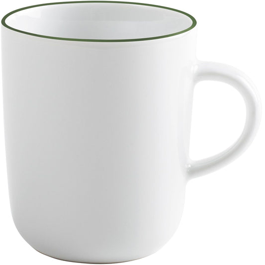 Weiße Kaffeetasse, Nahaufnahme, B2B Gastronomie