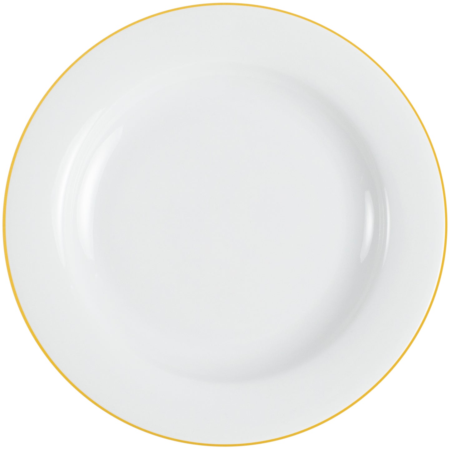 Leere weiße B2B-Gastronomie-Teller