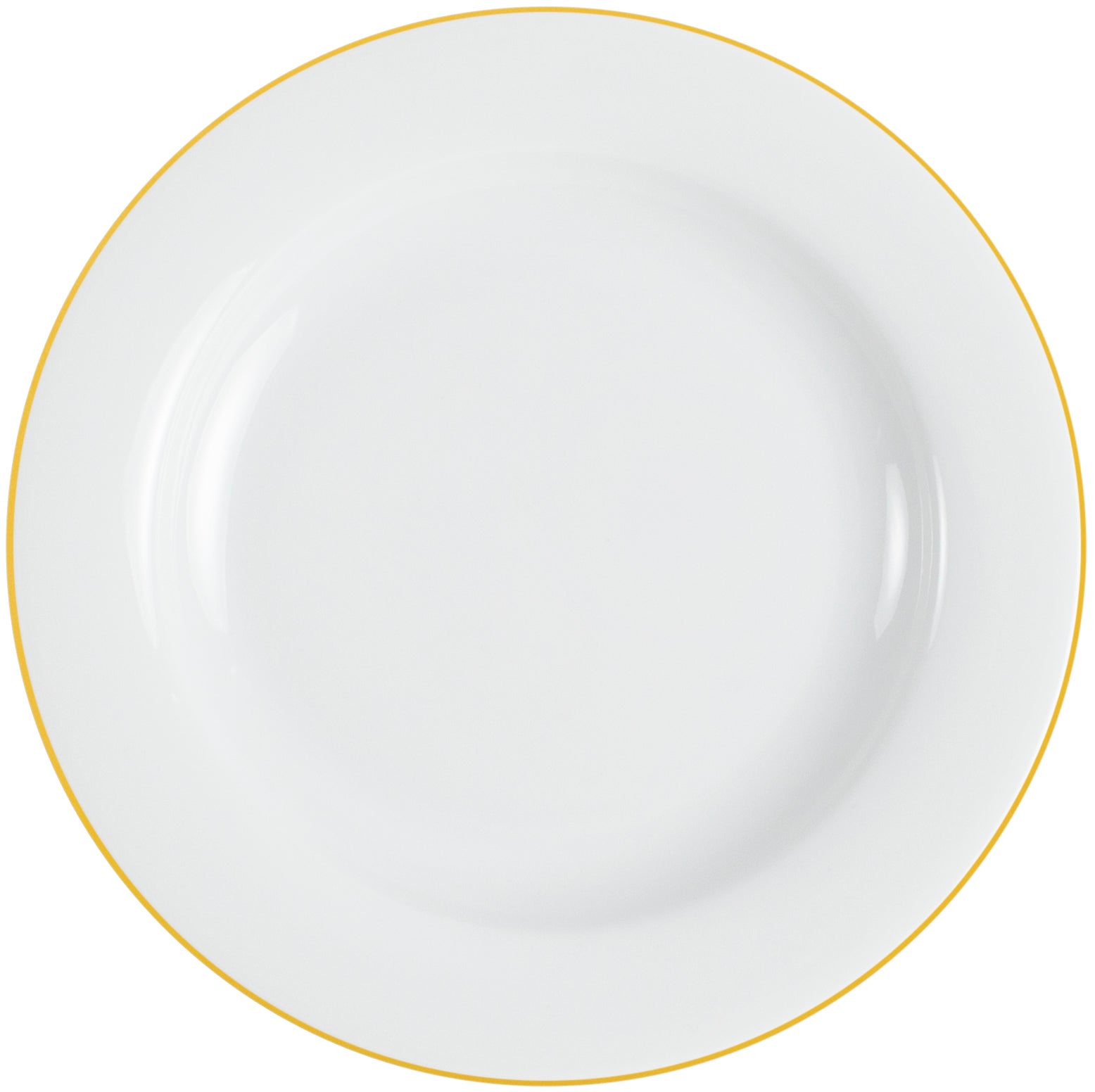 Leere weiße B2B-Gastronomie-Teller