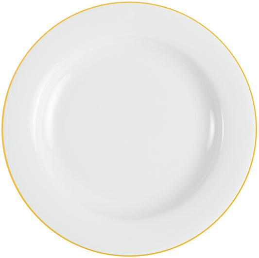 Leere weiße B2B-Gastronomie-Teller