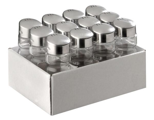 Allzweckstreuer, 12er Set, je Ø 3 cm, H: 9 cm