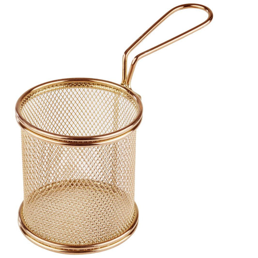Servier-Frittierkorb, Ø 9 cm, H: 8,5 cm, Griff 9 cm