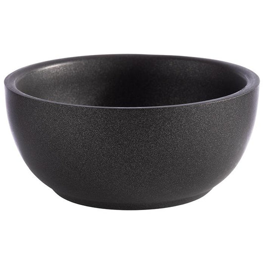 Schwarze Schüssel für Gastronomiebedarf