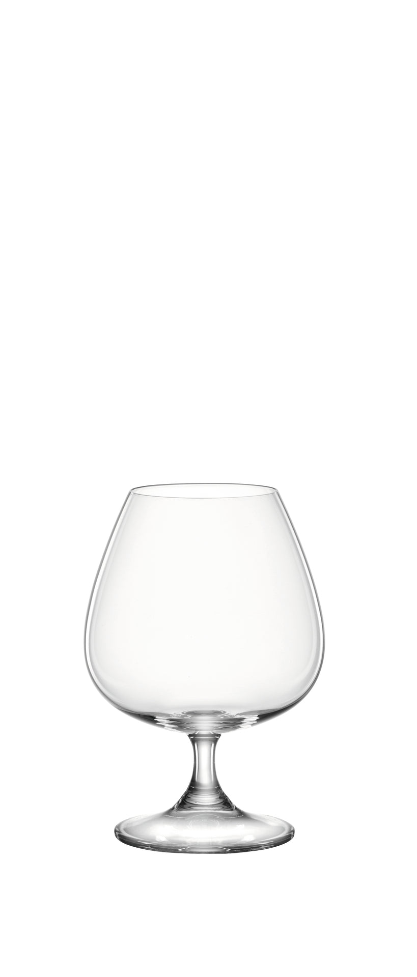 Leeres Glas für Spirituosen.