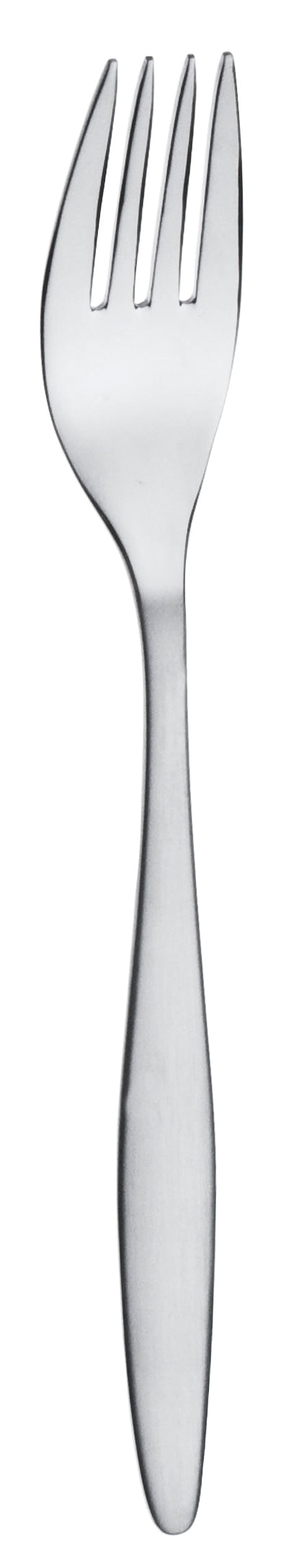 Gabel auf weißem Hintergrund