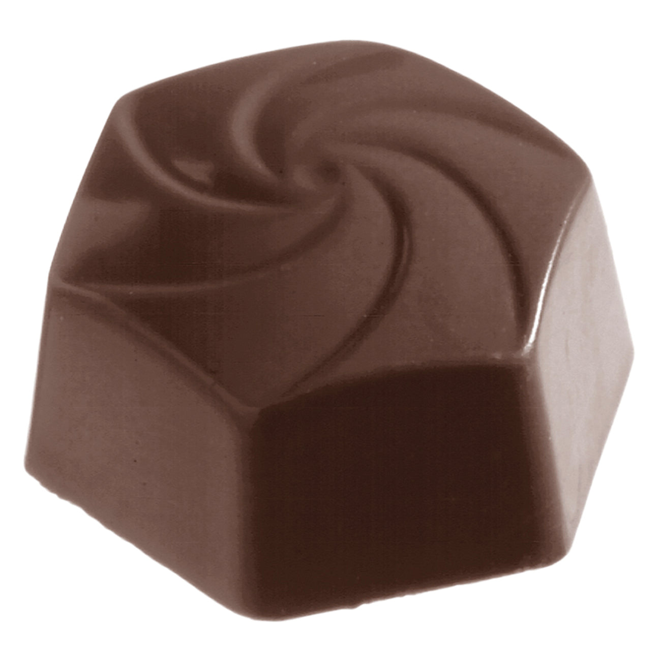 Dunkle Schokolade, Gourmet-Praline.
