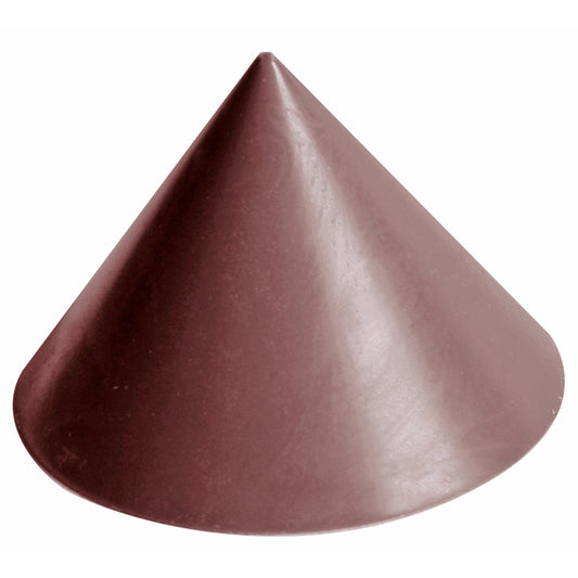Lila Kegel aus Kunststoff.