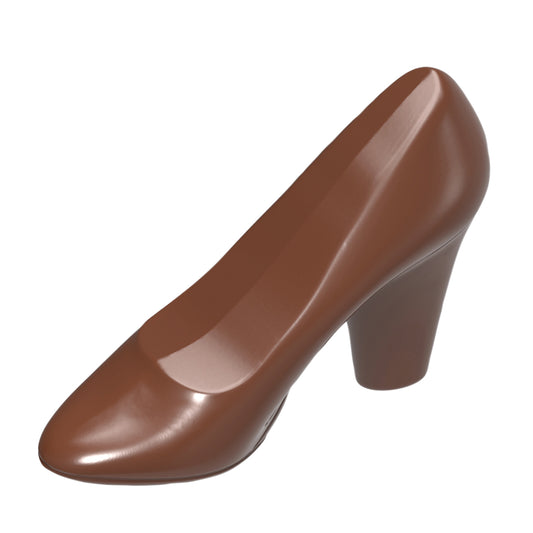 Brauner High Heel Schuh.