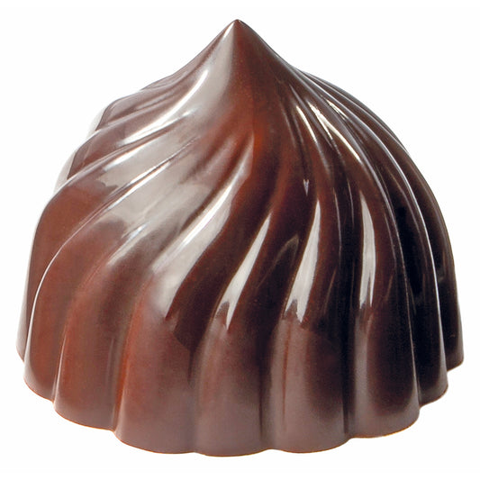 Schokoladen-Dessert in Form.