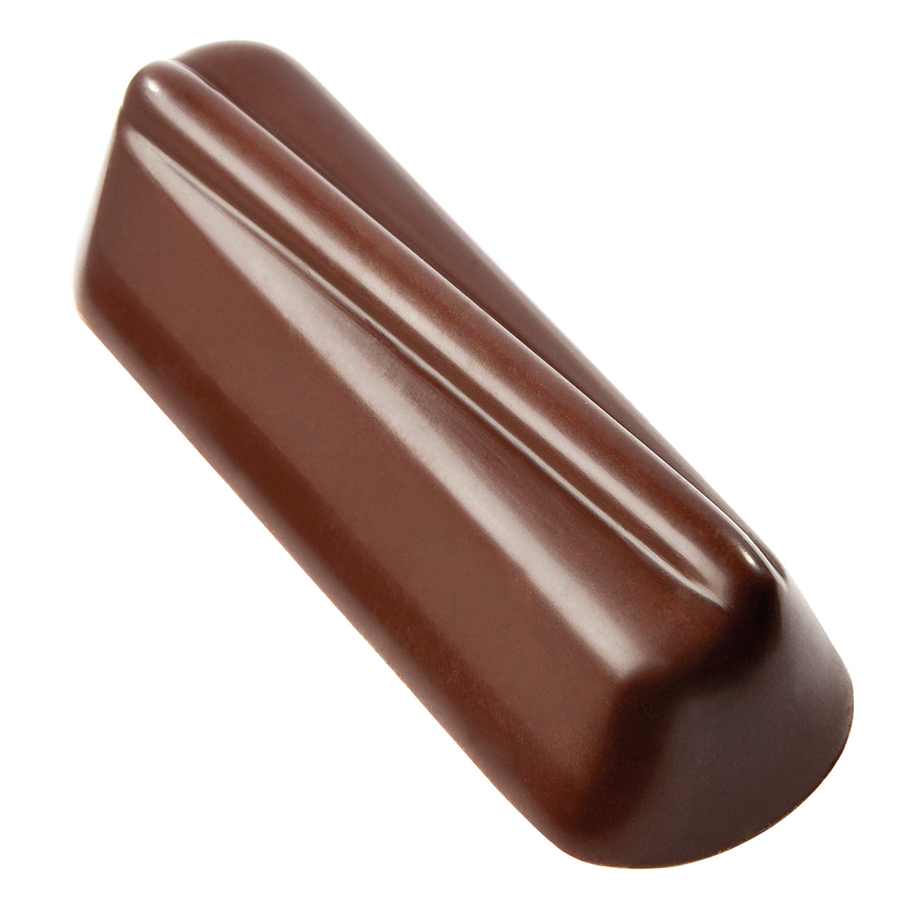 Dunkle Schokoladentafel für Gastronomie.