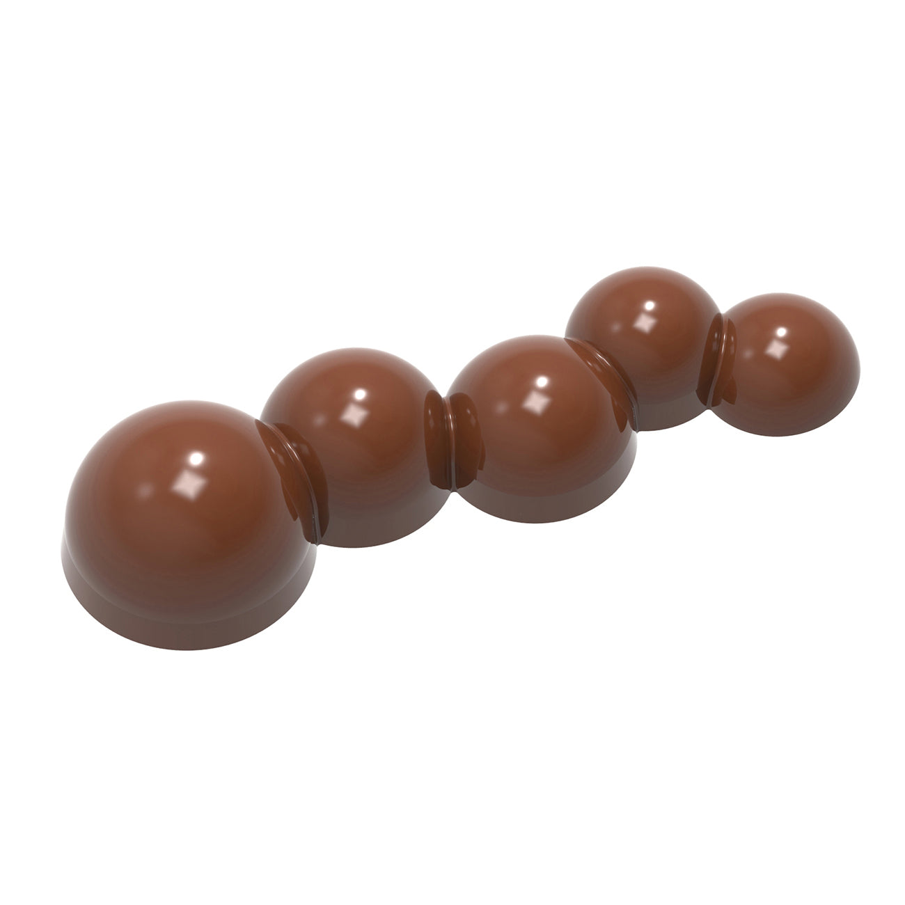 Braune, runde Gastronomie-Objekte.