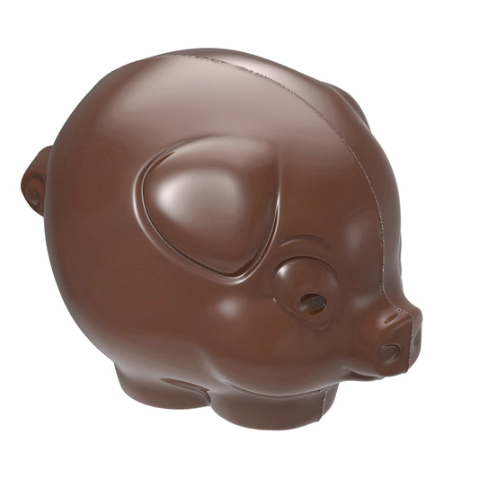 Sparschwein aus Schokolade.