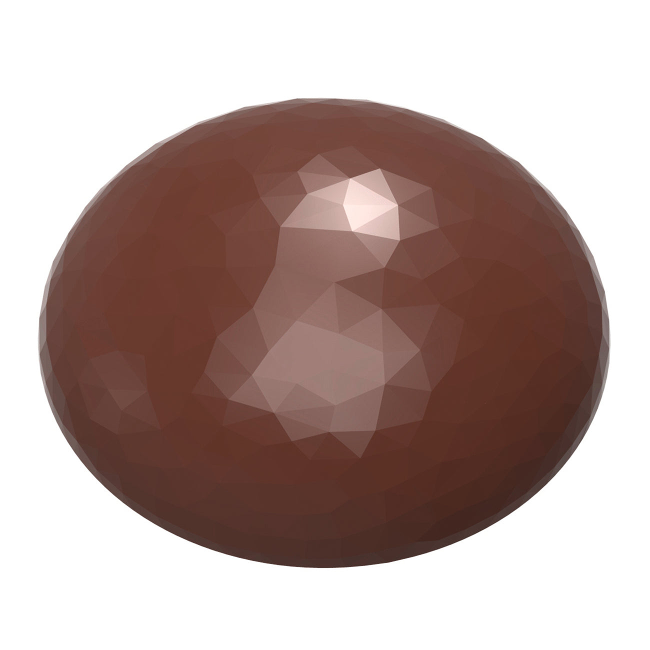 Polygonale, braune Gastronomie-Darstellung.