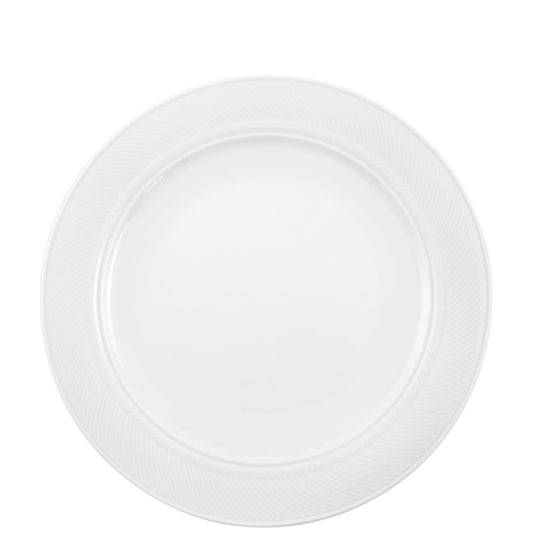 Leere weiße Speiseteller, B2B-Gastronomie