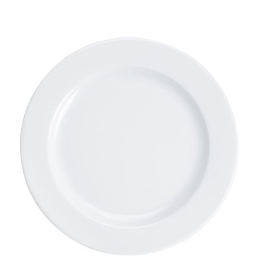 Leere weiße Essteller, B2B Gastronomie