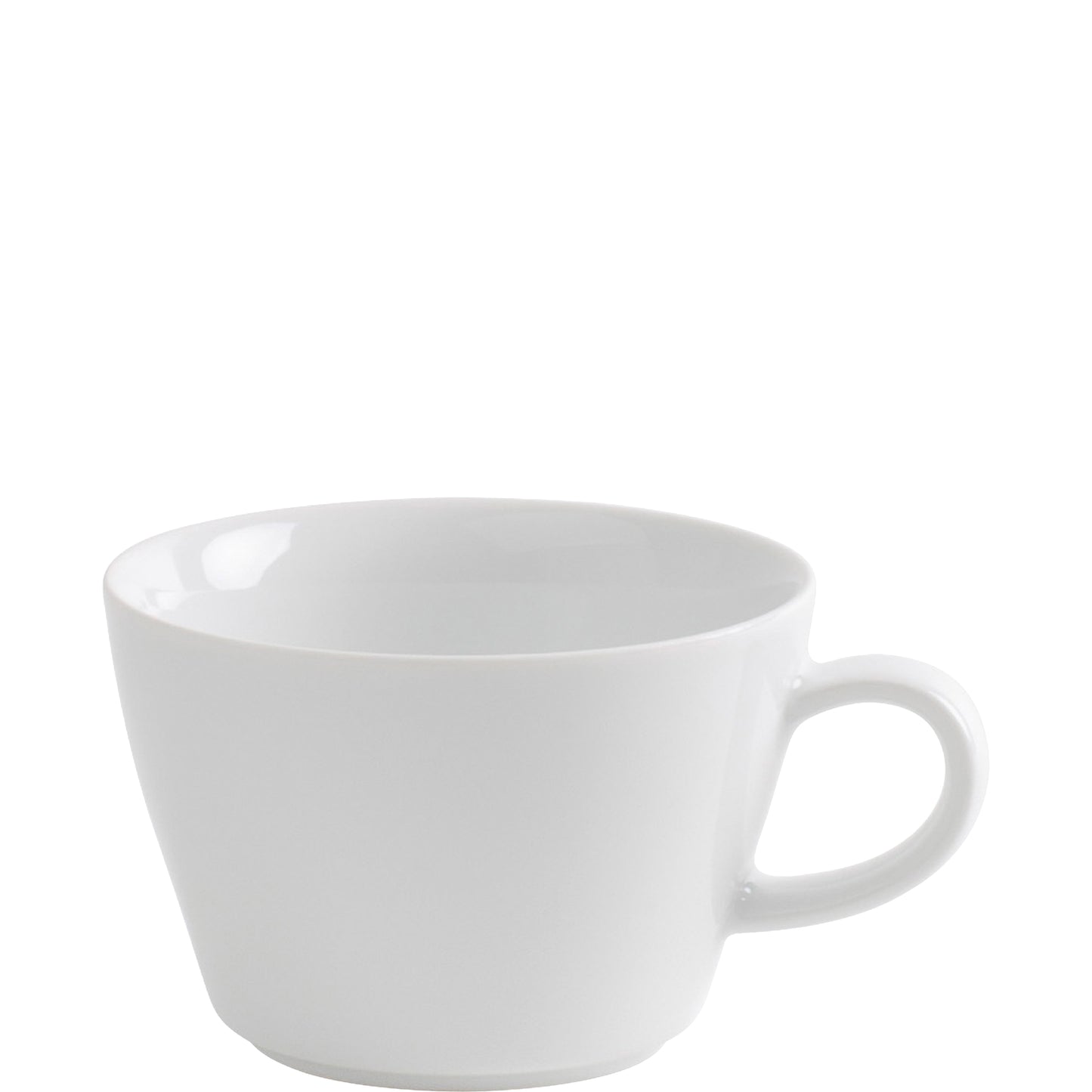 Weiße Kaffeetasse, Nahaufnahme, B2B Gastronomie