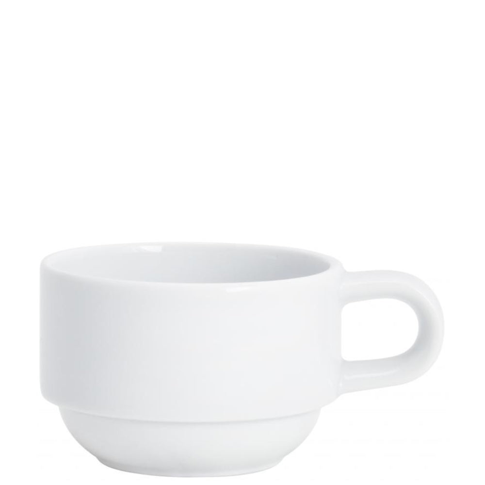Weiße Kaffeetasse, B2B Gastronomie