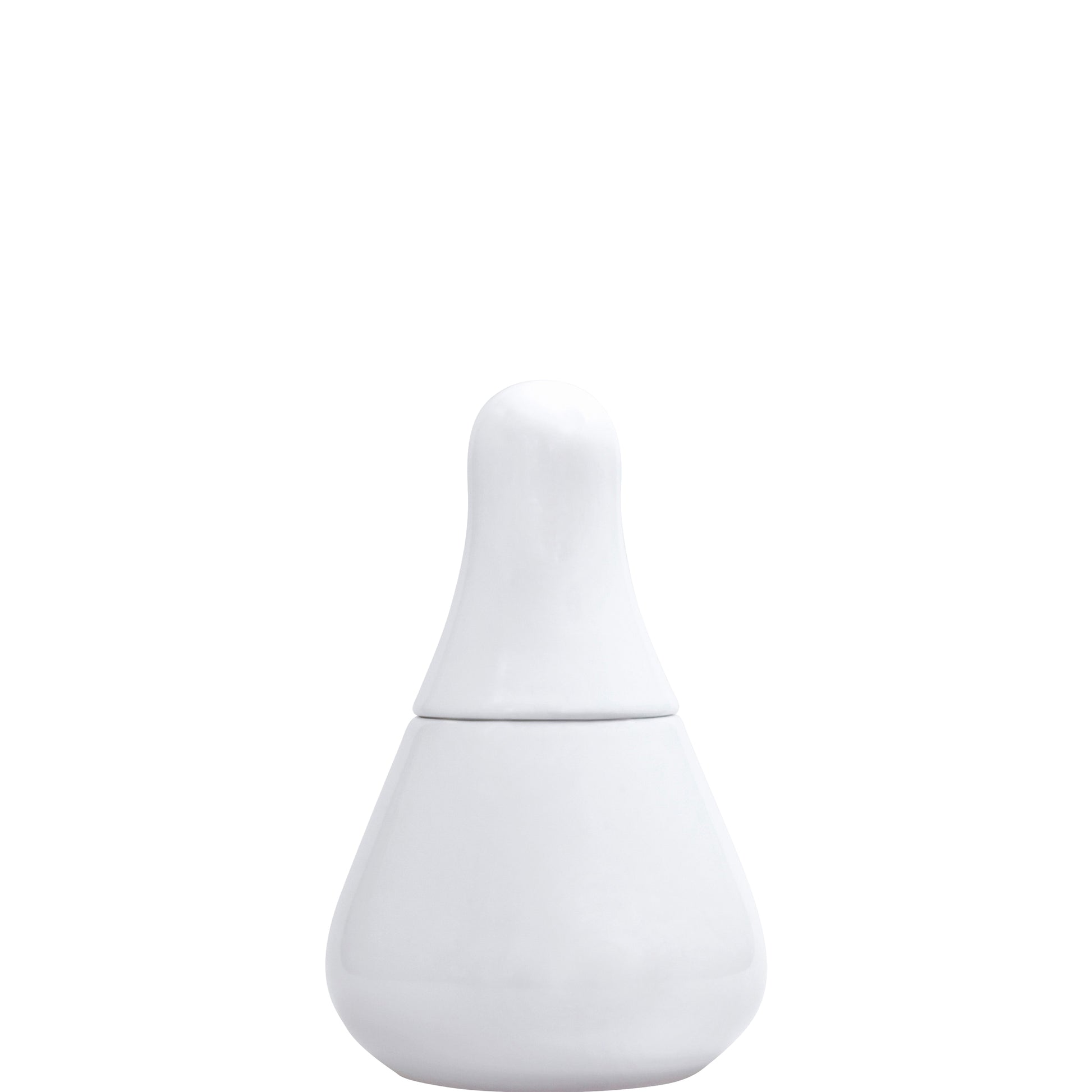 Schachfigur auf weißem Hintergrund