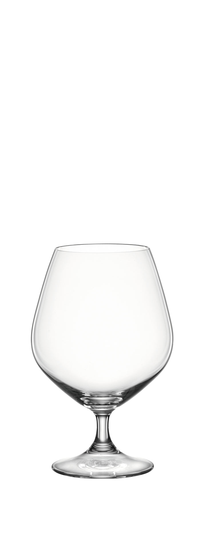 Leeres Glas für Gastronomie.