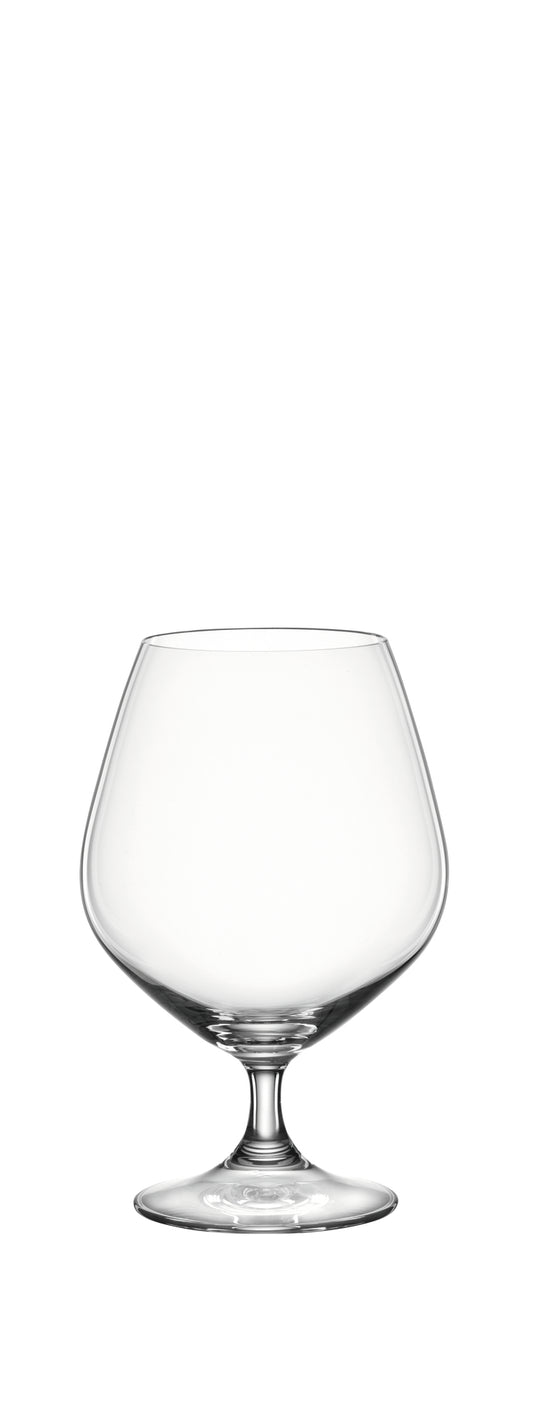 Leeres Glas für Gastronomie.