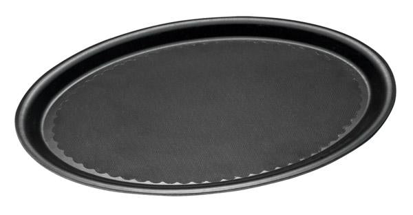 Schwarze Backform für Kuchen