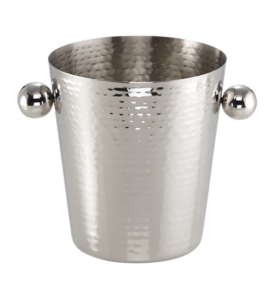 Silberner Eiseimer mit Griffen.
