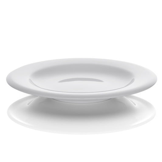 Weißer Teller für Gastronomie.