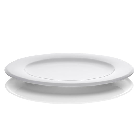 Weißer Teller für Gastronomie.