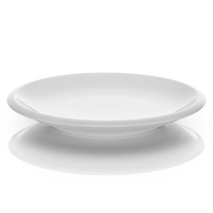Weißer Teller für Gastronomie.