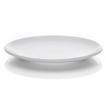 Weißer Teller für Gastronomie.