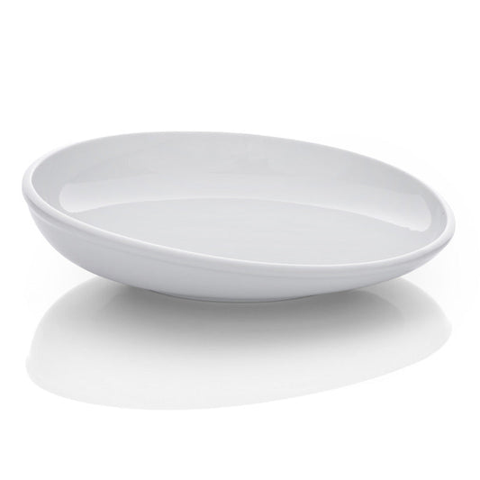 Weiße Servierschale für Gastronomie