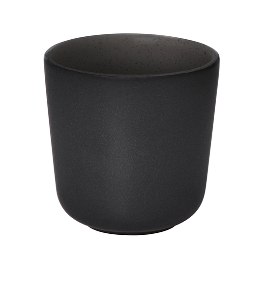 Schwarze Keramik-Tasse für Gastronomie