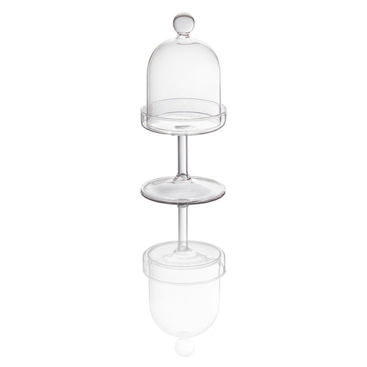 Glasvitrine für Lebensmittelpräsentation