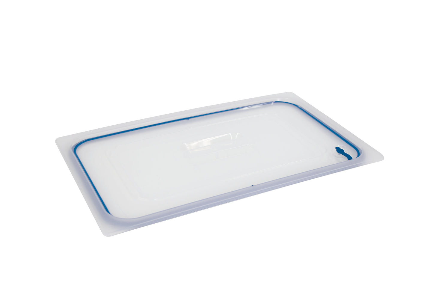 Transparente Lebensmittelaufbewahrungsbox.