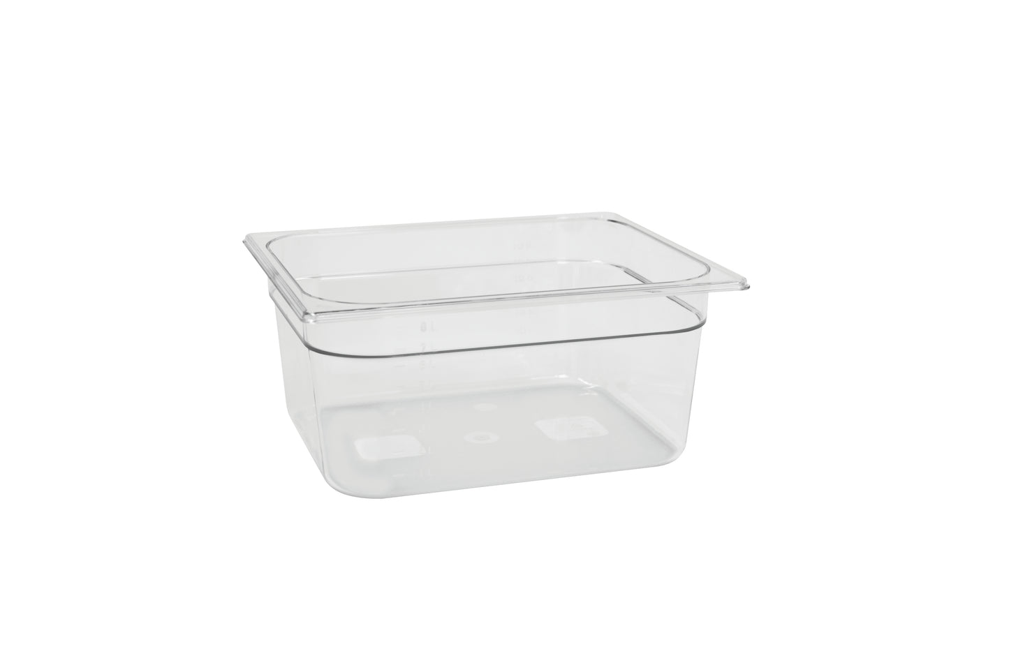 Transparente Gastronomie-Aufbewahrungsbox.