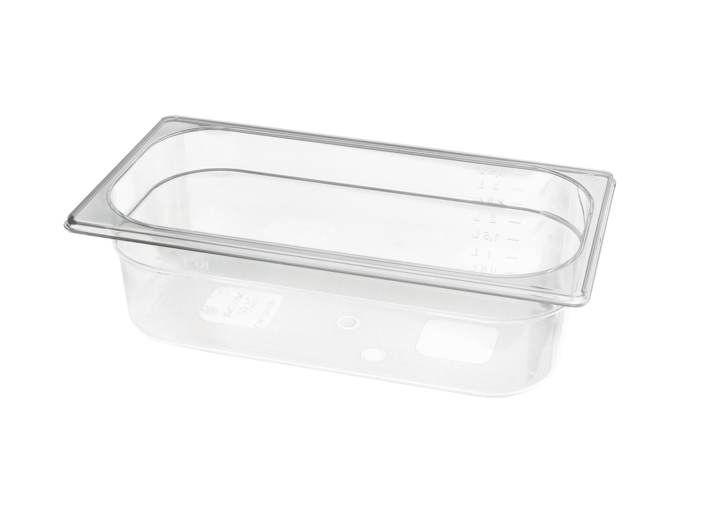 Transparente Gastronomie-Behälter für B2B.